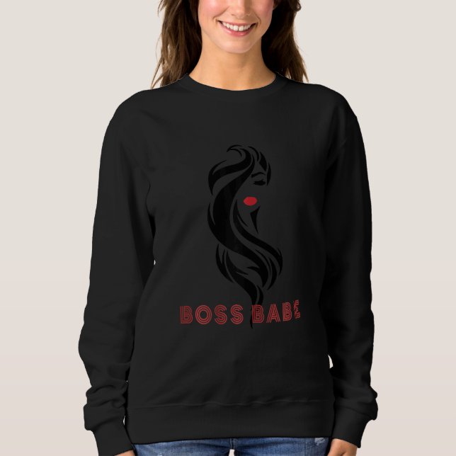 Moletom Boss Babe Entrepreneur Woman (Frente)