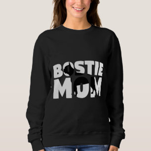 Moletom Bostie Mãe Boston Terrier Mãe Cachorro Mãe Tee