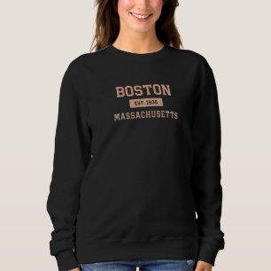 Moletom Boston Massachusetts 1630 Resident Mãe Local