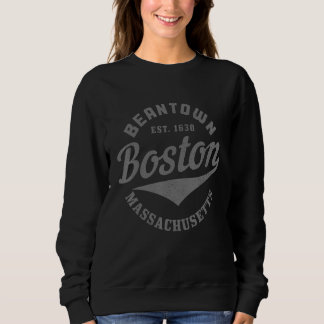 Moletom Boston Massachusetts Beantown Est. 1630 Pride Vint