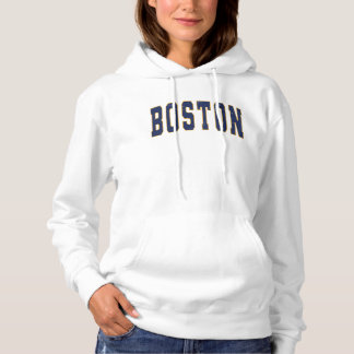 Moletom Boston Massachusetts Vintage College Style