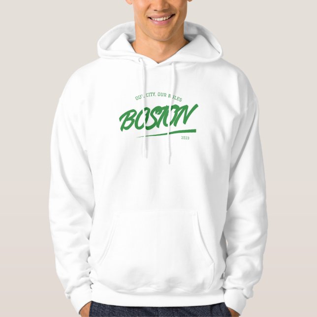 Moletom Boston - Nossa cidade, nossas regras T-Shirt (Frente)