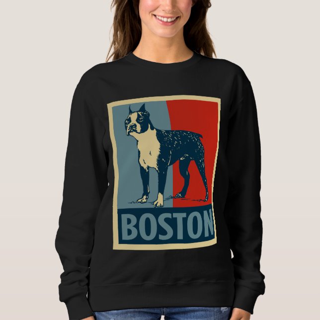 Moletom Boston Terrier Boston Hope Style Dog (Frente)