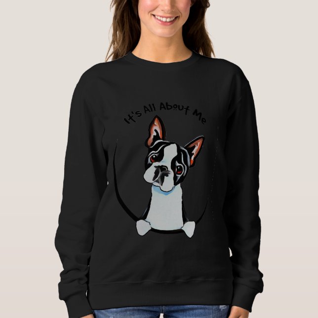 Moletom Boston Terrier Cute For Boston Terrier Dog Breed (Frente)