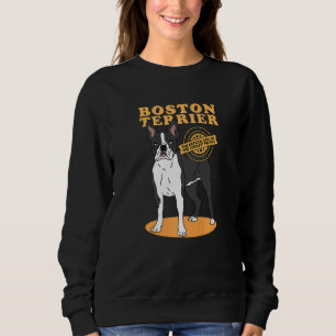 Moletom Boston Terrier Dog Do Mais Frio Proprietário De Ca