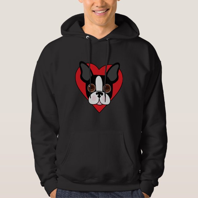 Moletom Boston Terrier Face (Frente)