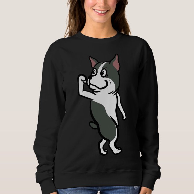 Moletom Boston Terrier Hype Dance Mover (Frente)
