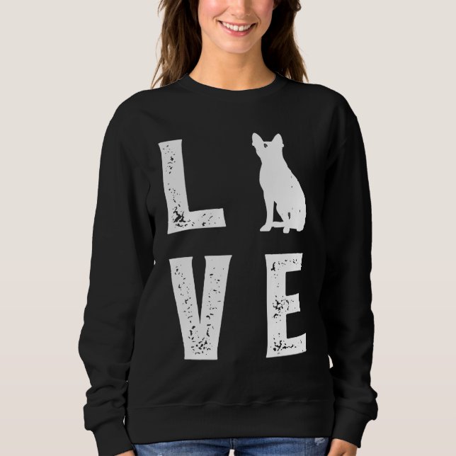 Moletom Boston Terrier Love  1 (Frente)