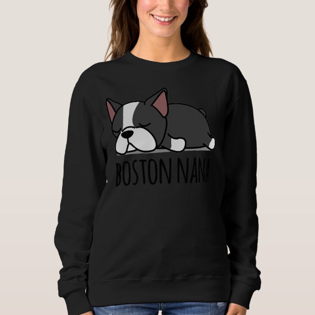 Moletom Boston Terrier Nana foi fundida (Frente)