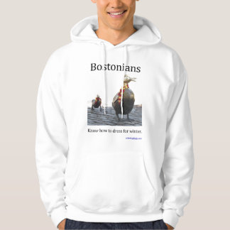 Moletom Bostonians sabe vestir-se para o inverno