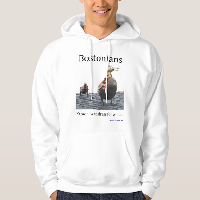 Moletom Bostonians sabe vestir-se para o inverno (Frente)
