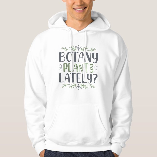 Moletom Botânica Plantas Recentemente (Frente)