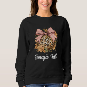 Moletom Bougie Fall Lepard Pumpkin Girassol