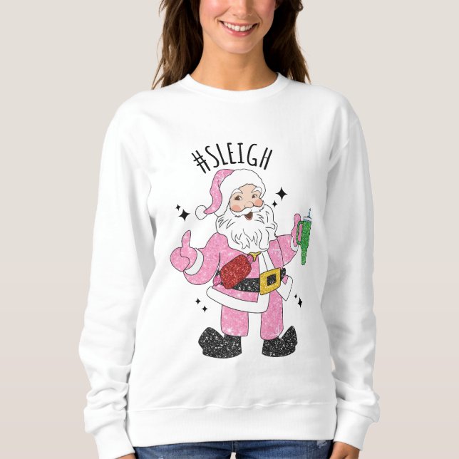 Moletom Bougie Papais noeis Xmas (Frente)