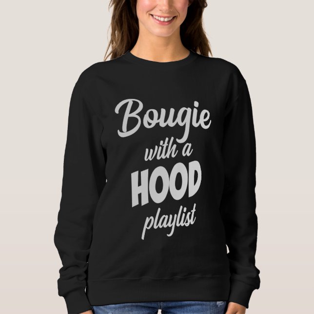 Moletom Bougie With A Hood Playlist Apparel (Frente)