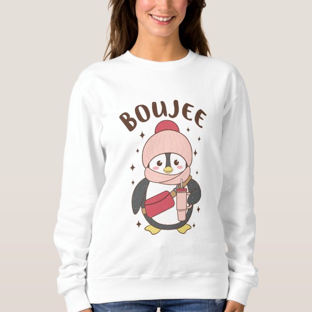 Moletom Bougie Xmas Penguin (Frente)