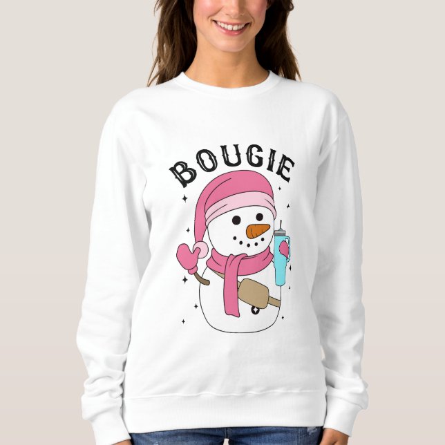 Moletom Bougie Xmas Snowman (Frente)