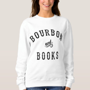 Moletom Bourbon e livros - Eu bebo uísque Bourbon P