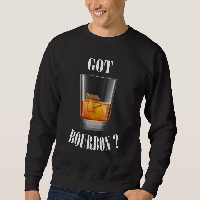Moletom Bourbon for Men Whiskey Drinkers Bourbon (Frente)