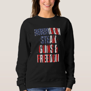 Moletom Bourbon Steak Armas Liberdade Sinalizador Usa Whis