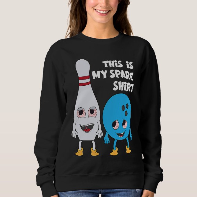 Moletom Bowling This Is My Spare Bowling (Frente)