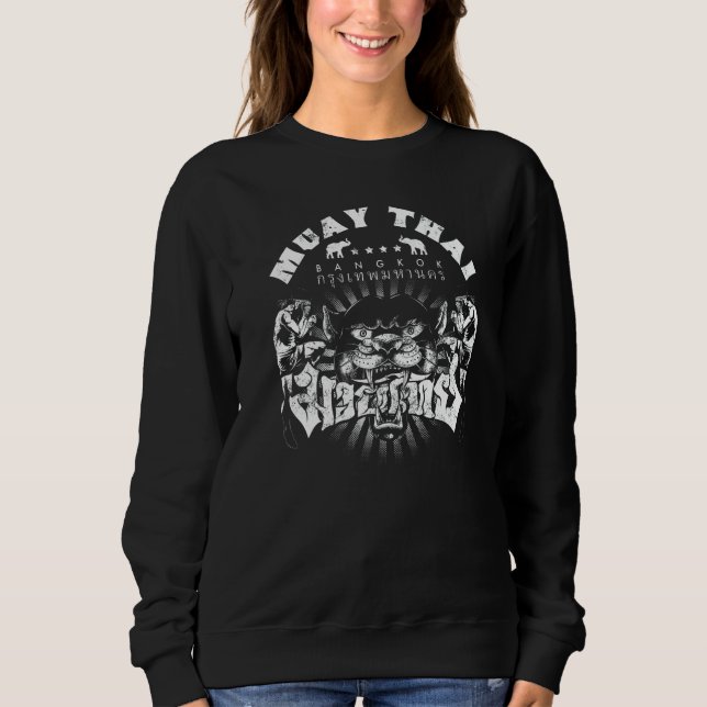 Moletom Boxe Muay Thai Tailândia Banguecoque   (Frente)