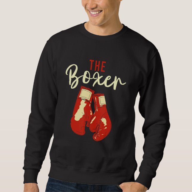 Moletom Boxer Boxing Luvas Correspondem a Artes Marciais C (Frente)