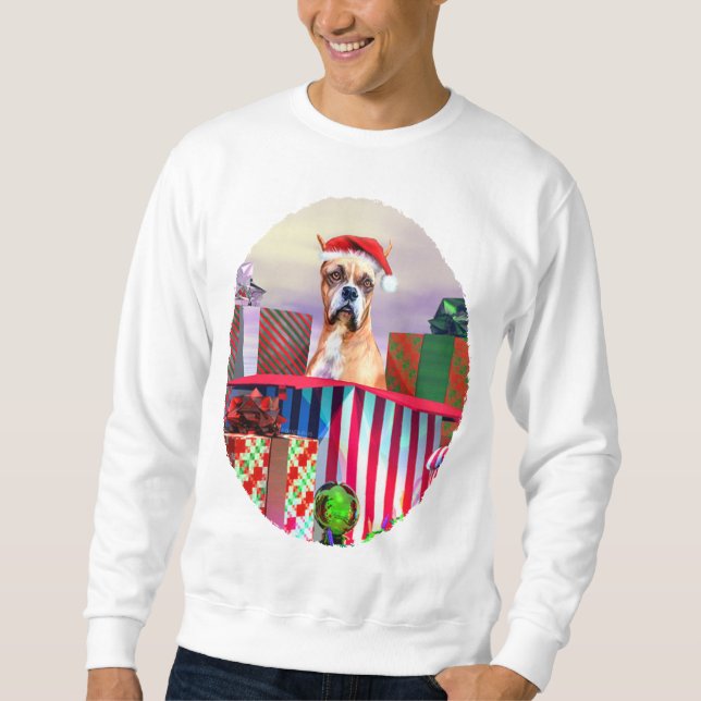 Moletom Boxer Christmas Surpresa (Frente)