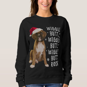 Moletom Boxer Dog Christmas - Wiggle Bumbum Rock