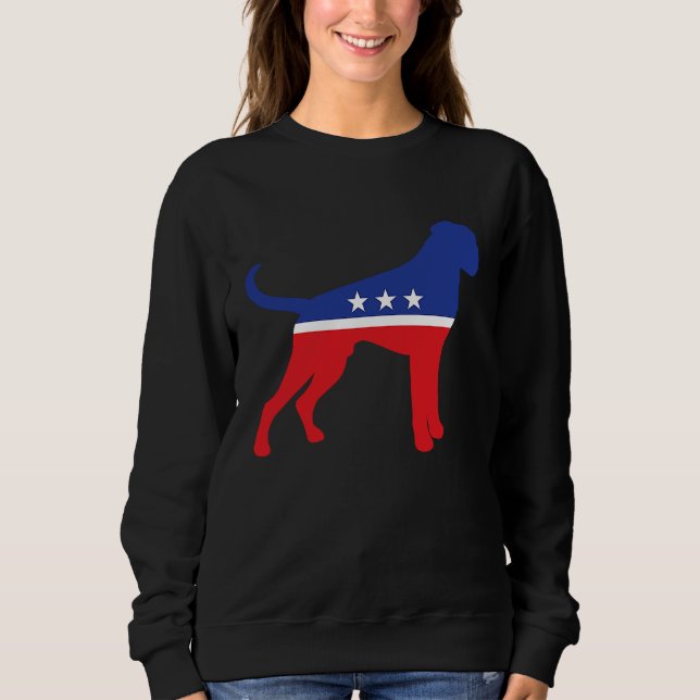 Moletom Boxer Dog  Political Symbol Election Mascot (Frente)