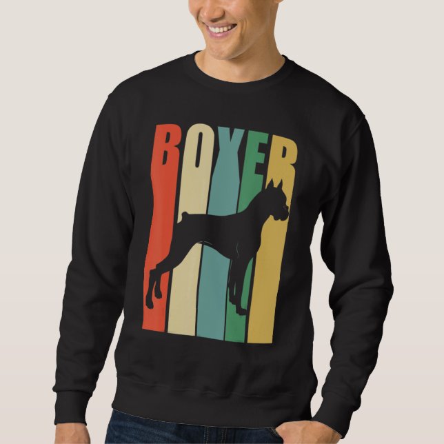 Moletom Boxer Dog Retro (Frente)