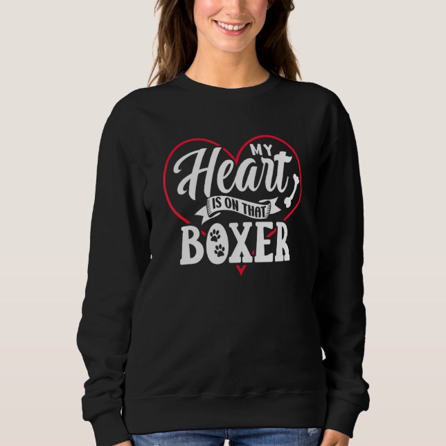 Moletom Boxer Mãe Paw Heart (Frente)