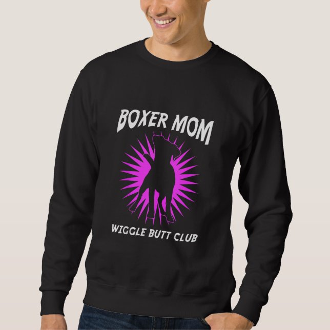 Moletom Boxer Mãe Wiggle Bumbum Club Boxer (Frente)