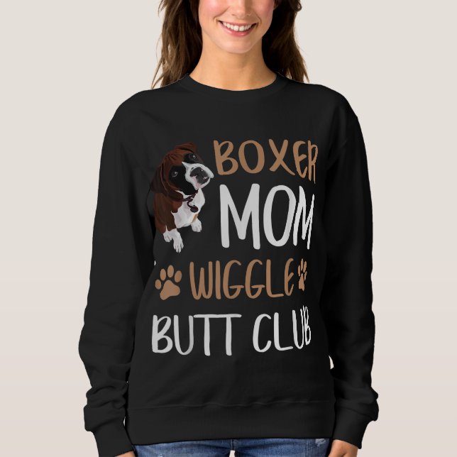 Moletom Boxer Mãe Wiggle Bumbum Club Lover (Frente)