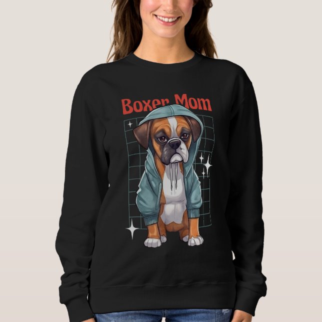 Moletom Boxer Mom Boxer Loyal Dogs (Frente)
