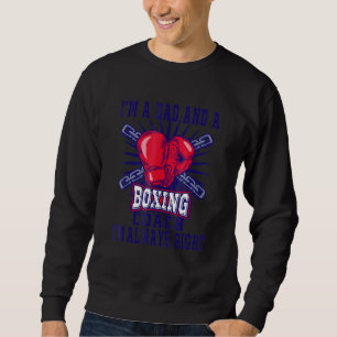 Moletom Boxer Pai Coaches Eu sou Pai e treinador de boxe F