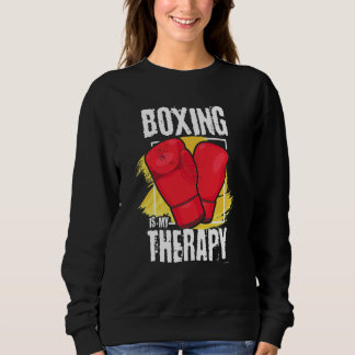 Moletom Boxing Is My Therapy box athlete