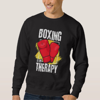 Moletom Boxing Is My Therapy box athlete