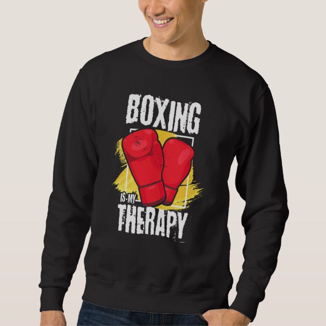 Moletom Boxing Is My Therapy  box athlete (Frente)