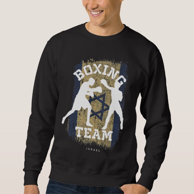 Moletom Boxing Israel Combat Sports Fighter Boxing (Frente)
