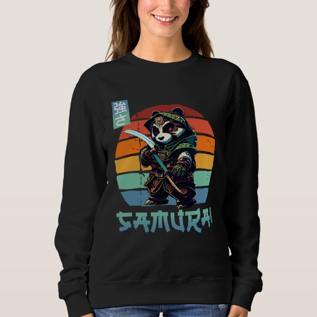 Moletom Boys Love Samurai Panda Japan (Frente)