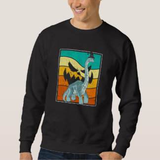 Moletom Brachiosaurus Bruxa Abóbora Halloween Dinossauro B