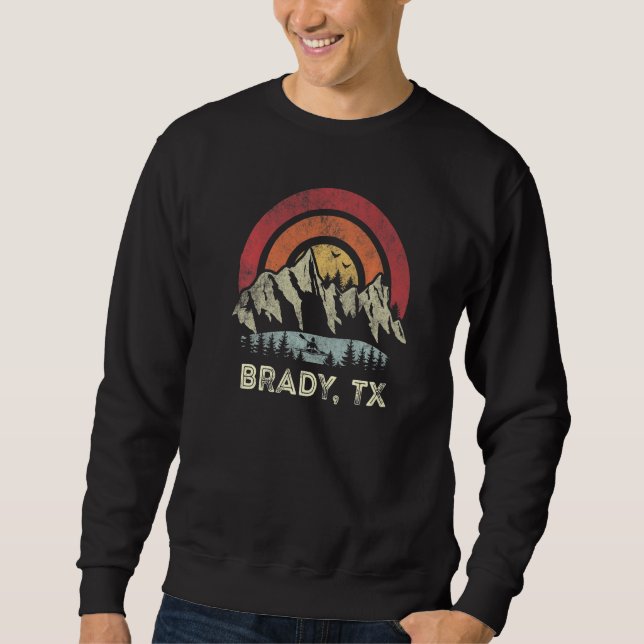 Moletom Brady Texas Mountain Sunset Sunrise Kayaking   (Frente)