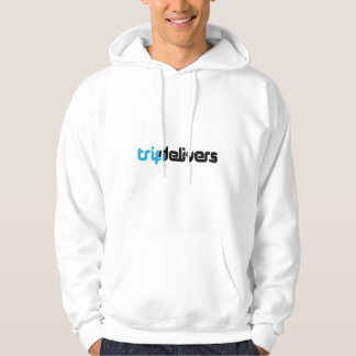 Moletom Branca de Hoodie de TRIPDELIVERS