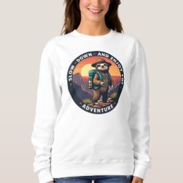 Moletom Branca, relaxe e aproveite a aventura