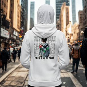 Moletom Branco da Palestina Livre