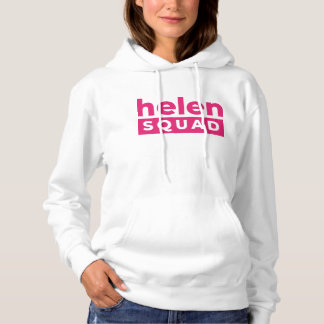 Moletom Branco Hoodie, ao quadrado da Helena