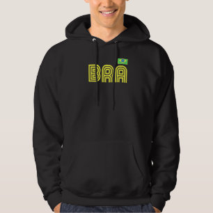 Moletom Brasil: Bandeira Retro Internacional País Brasil