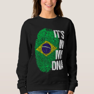 Moletom Brasil: Bandeja Home Heart Raia Dna Impressão Digi