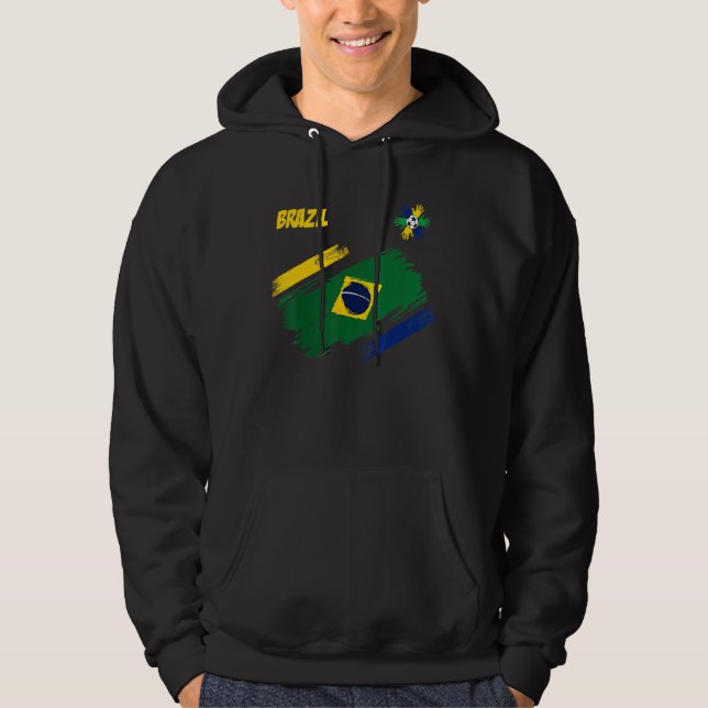 Moletom Brasil: Futebol brasileiro nacional (Frente)